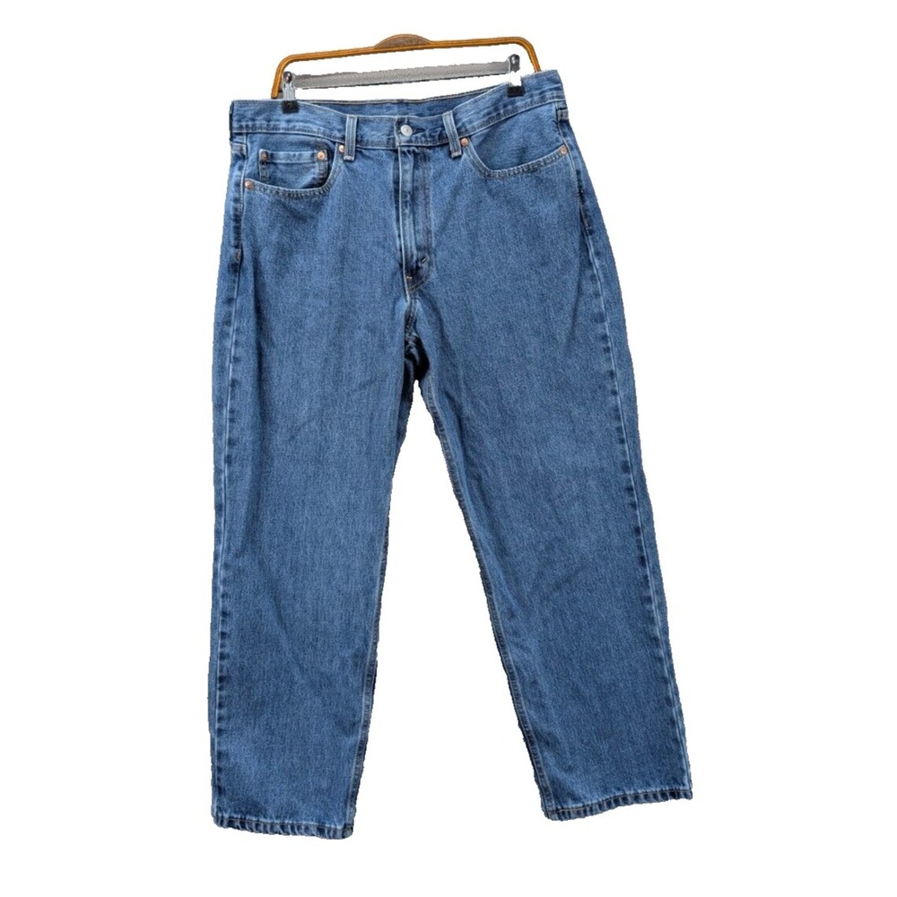 Levi's 550 Jeans Men's Size‎ 36x29 Relaxed Fit Tapered Straight Leg Blue Denim